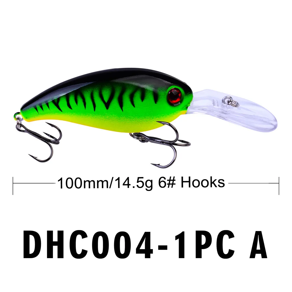 

Hard Wobbler Fishing Lure 7cm 15g Artificial Plastic Bait Bionic 3D Eyes Floating Crankbait Japan Fish hook