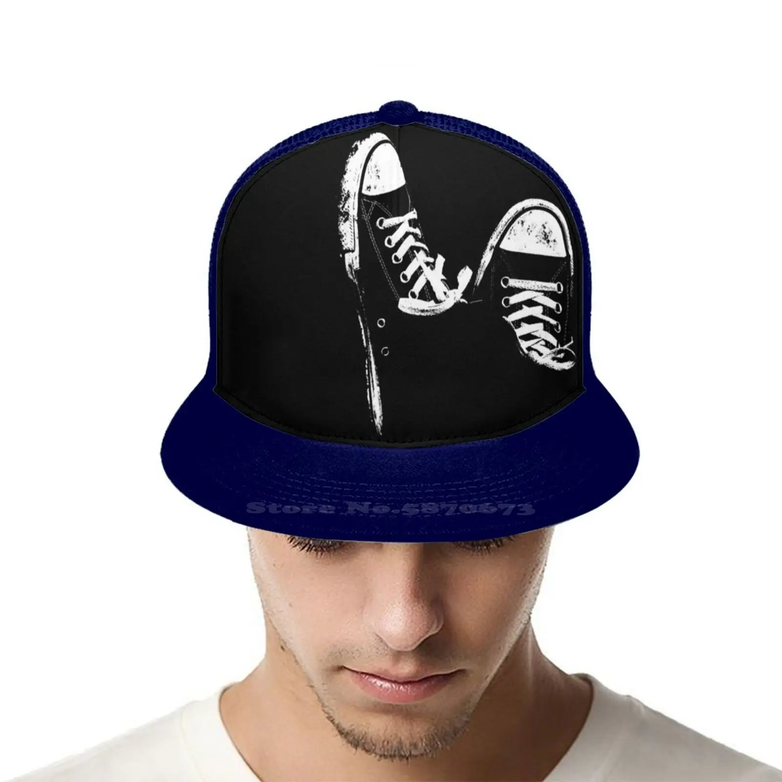 Модная шапка в стиле хип хоп крутая интересная обувь|Мужские бейсболки| |