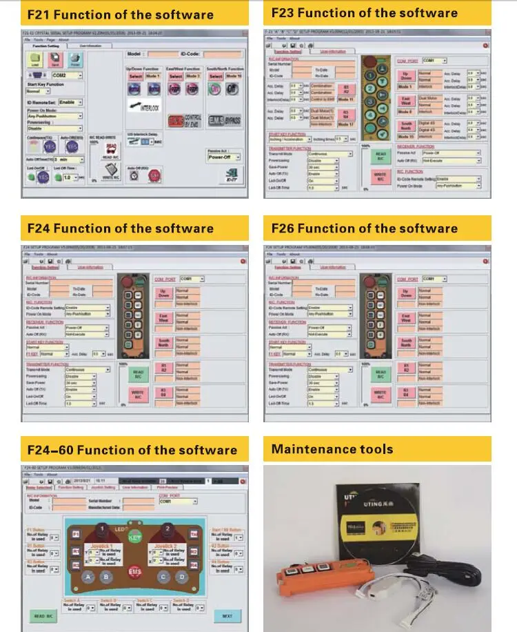 Программный кабель для передачи данных телекнопок серии F21 F23 F24 F26|cable programming|cable c |