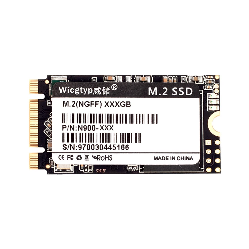 Wicgtyp M.2 SSD 512 ГБ M2 SATA NGFF 2242 Гб HDD для компьютера ноутбука Smartbook 133t|Внутренние