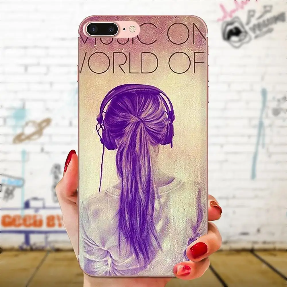 Smartphone Phone Transparent Cases World Music For Xiaomi Redmi Mi 4 7A 9T K20 CC9 CC9e Note 7 9 Y3 SE Pro Prime Go Play | Мобильные
