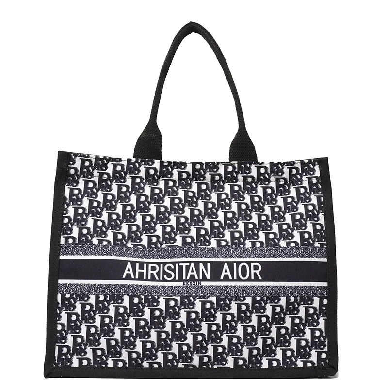 

Shopping Shoulder Tote Bags for Women High Capacity Large Women's Bag Handbag Fashion All-match Handbags Storage Letter Shopper