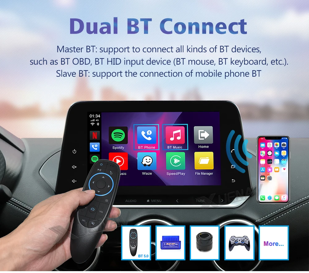 Блок искусственного интеллекта Applepie Mini беспроводной CarPlay для Volvo S60 S90 XC60 XC40 V40 XC90 V60
