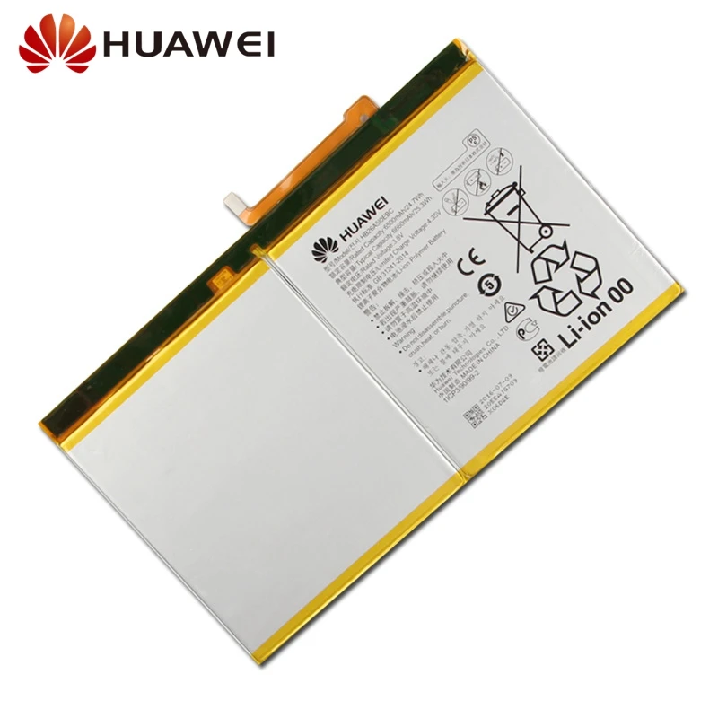 Huawei сменный аккумулятор HB26A5I0EBC для huawei MediaPad M2 10,1 плоский сотовый M2-A01W M2-A01L MediaPad M3 lite 6660 мАч