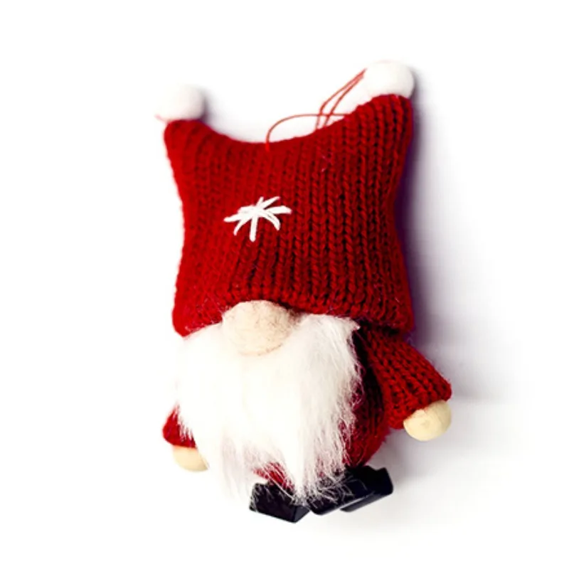 Домашние рождественские украшения подвески Танцующая кукла декоративная