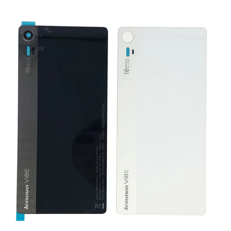 Задняя стеклянная крышка корпуса аккумуляторной батареи для Lenovo Vibe Shot Z90|Корпусы