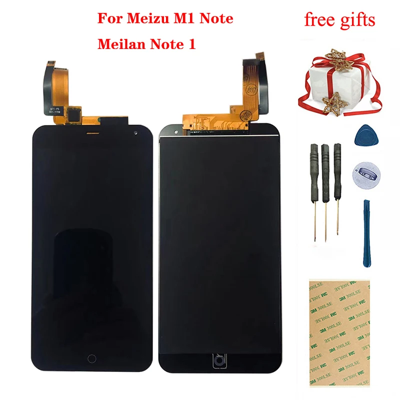 Сенсорный ЖК-экран для Meizu M1 Note Meilan 1 дигитайзер сенсорная панель + ЖК-дисплей