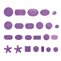 24pcs purple mixed pulling drawing gasket tool of car paintless dent repairing tools of auto