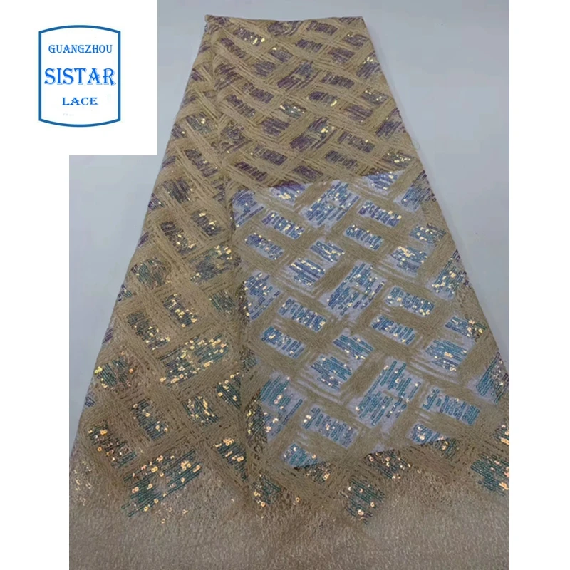 Новинка 2020 Высококачественная изумрудно зеленая сетка Африканское Тюлевое