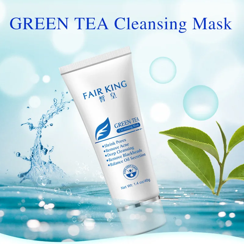40 г зеленая чайная черная маска уход за кожей удаление угри на носу глубокая