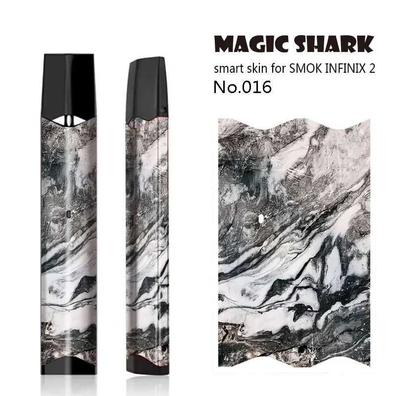 Magic Shark Leopard V-Vendetta Skull Wood Winter Coming Flower Cover Case Sticker Full Wrap Film for Smok Infinix 2 016-028 | Мобильные