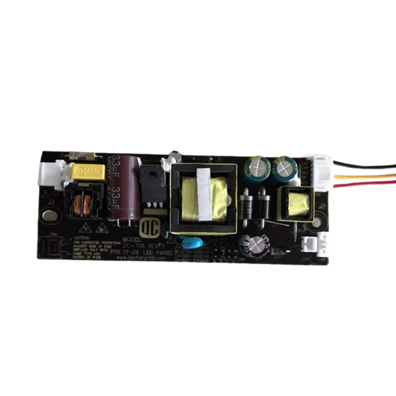 DC706 12V 3A Универсальный ТВ импульсный модуль питания для 15 22 дюймов светодиодный ЖК
