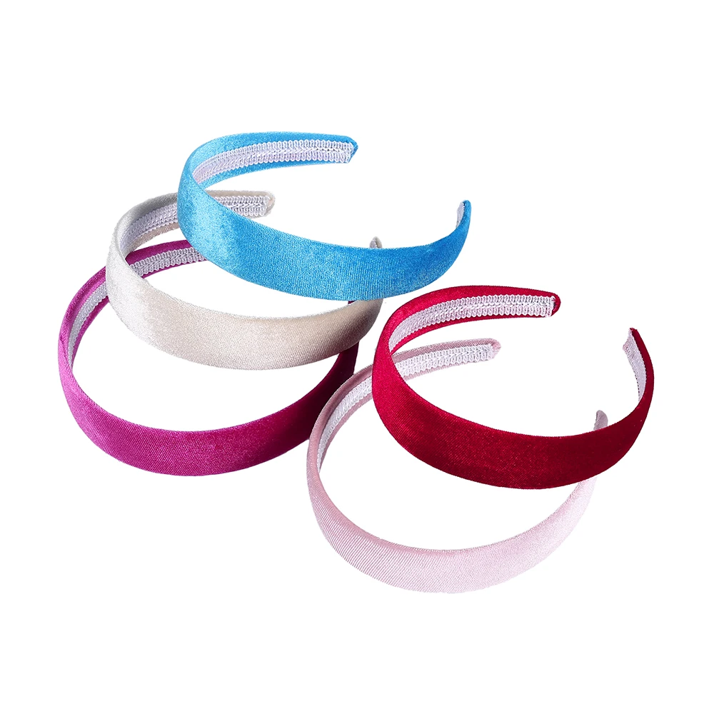 Простые бархатные ободки для волос Molans однотонные Модные Ободки с маленькими