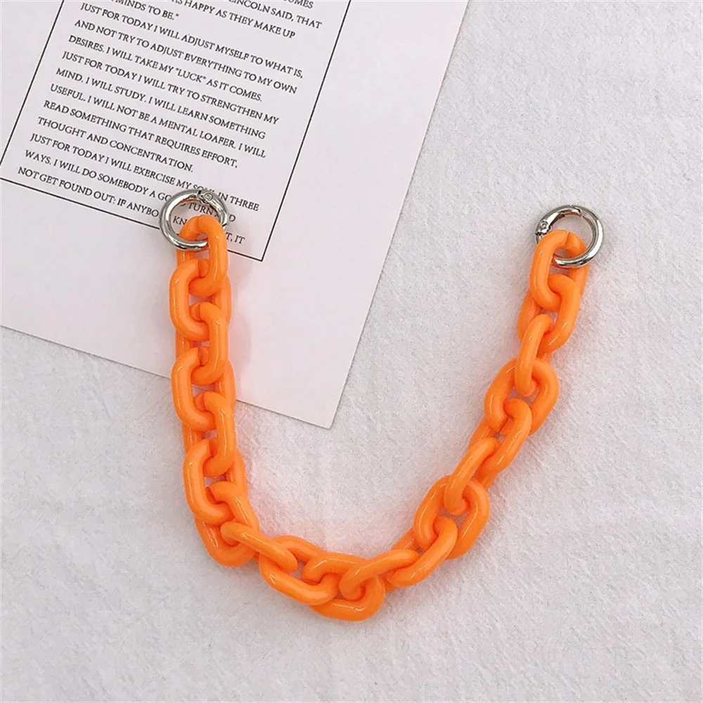 

Mix Color Acrylic Resin Links Diy Women's Belt Travel Bag Strap Handbag Chain Charm Accessories For Jewelry Making
