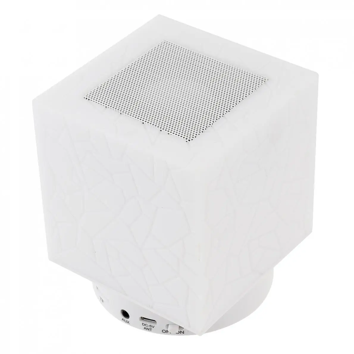 Smart LED Bluetooth Speaker Water Cube Night Music Lamp Colorful Mood Plug in Card for Camp / Illumination Music|Портативные