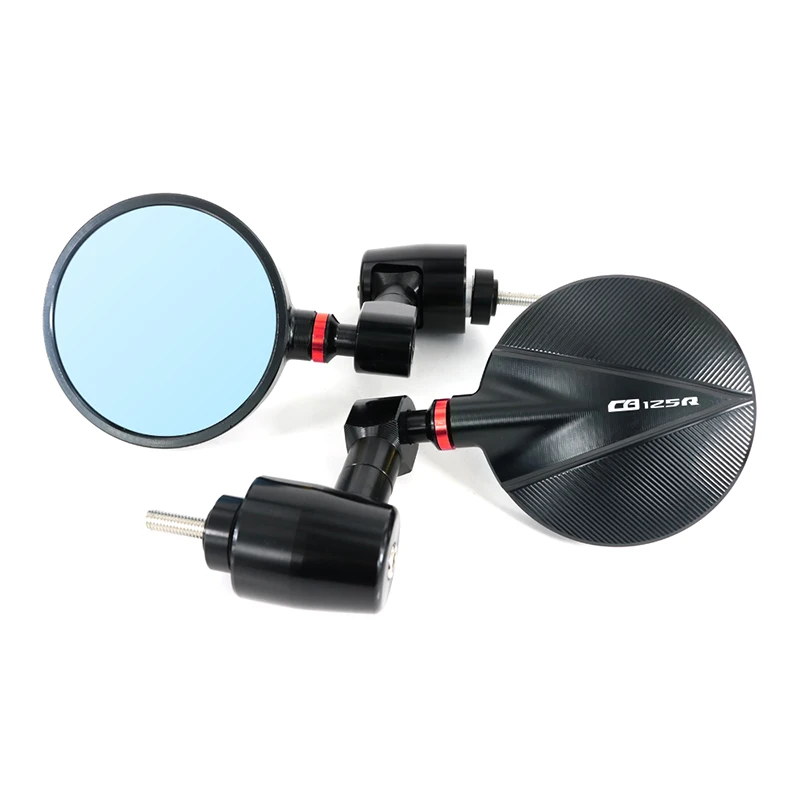 

Motorcycle CNC Handle Bar Rearview Side Mirrors Bar End Mirror Fit For Honda CB125R 2012 2013 2014 2015 2016 2017 2018-2021