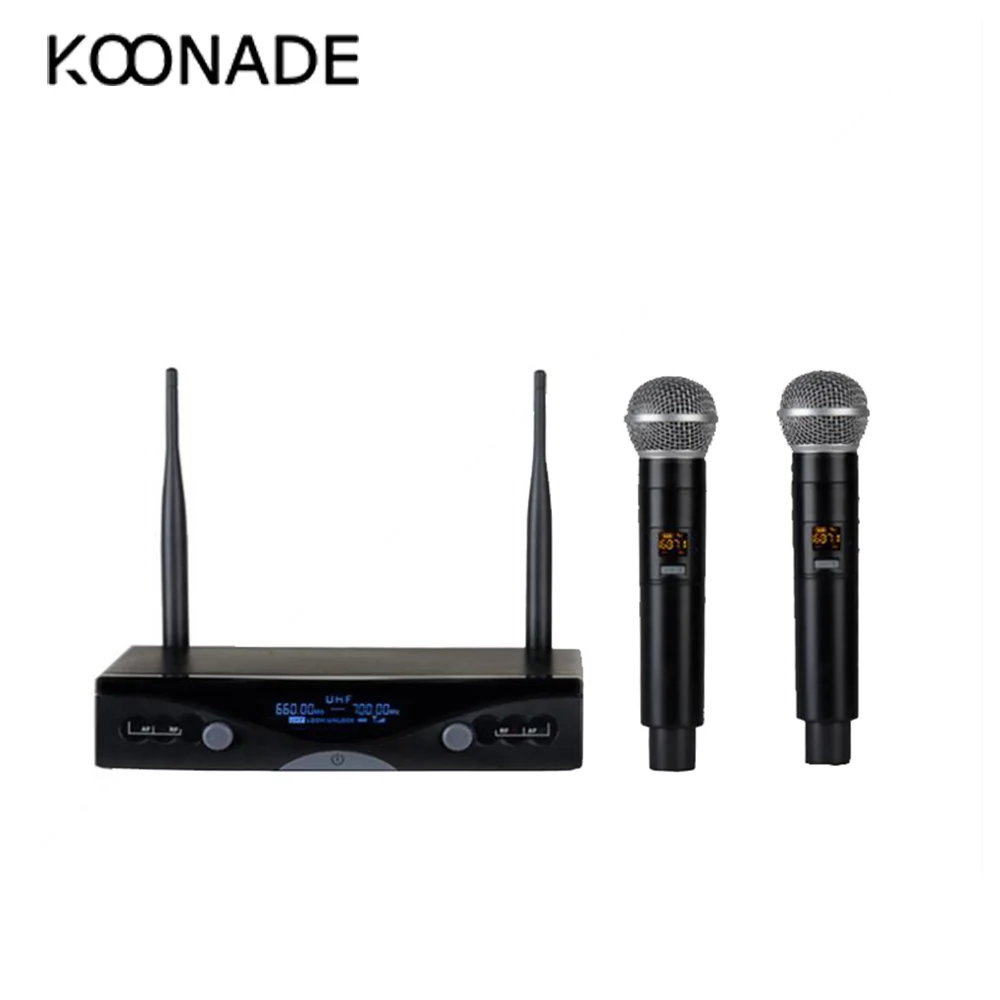 

Wireless U-segment FM Microphone Home KTV Conference Room Dynamic Mic Cardioid Stage Karaoke Microphones