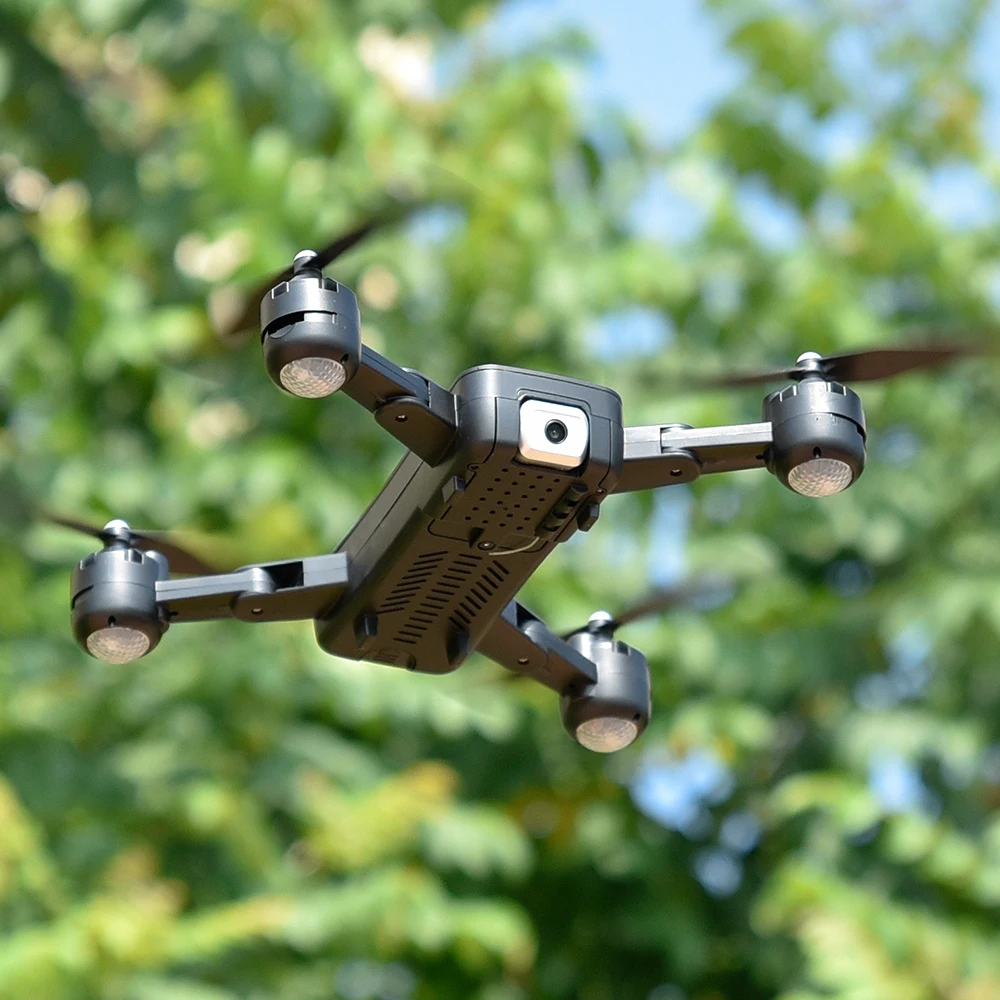 Дрон Радиоуправляемый с Wi Fi FPV двойной камерой 5 Мп/4 к|Квадрокоптеры камерами| |