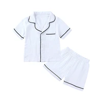 oyolan summer girls kids pajamas set short sleeves sleepwear for toddler girls boys 100 cotton pyjamas set clothes home wear