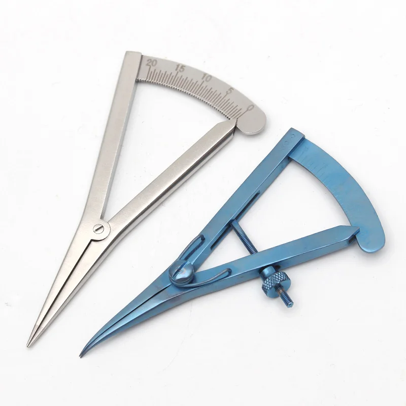 

1pcs Castroviejo Calipers Eyelid Caliper Dental Surgical Instrument Ophthalmic Instrument