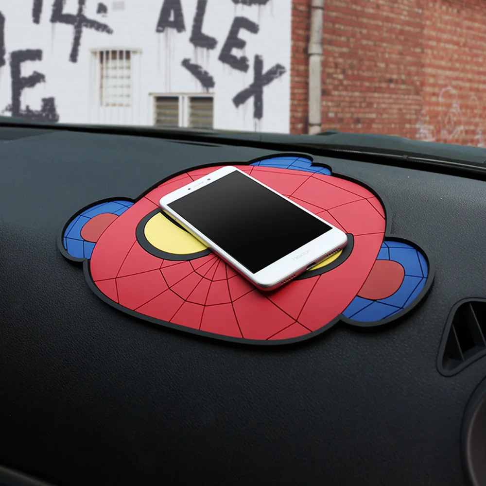 Гаджеты для автомобиля Противоскользящие коврики автомобильный коврик Marvel