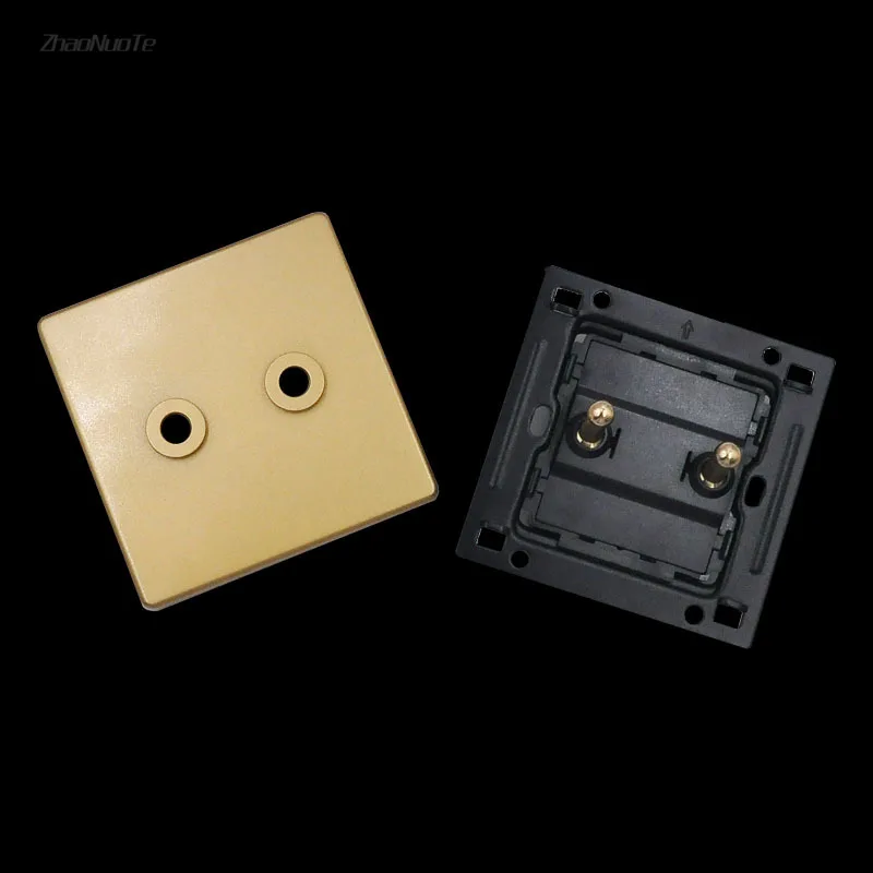 2-gang высококачественный переключатель из золотой латуни 2-ходовой для улучшения