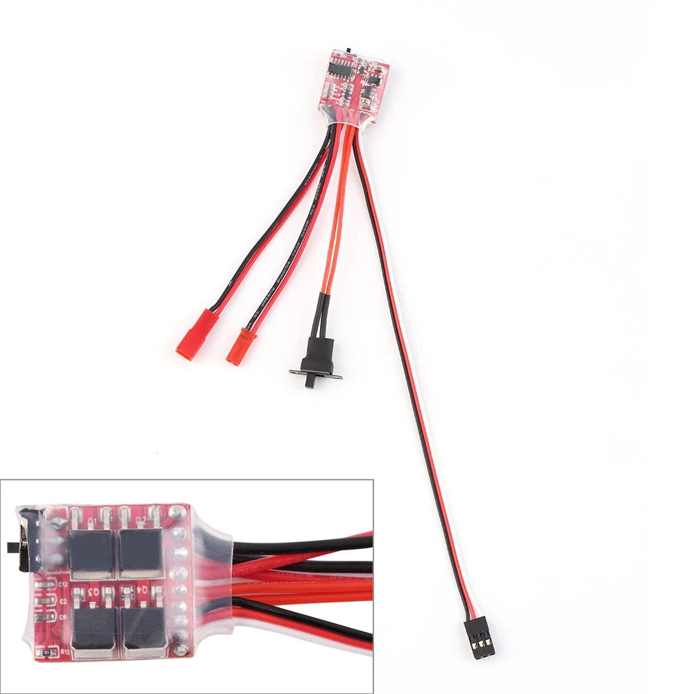 5 шт./лот 3 0 V-9 4 V 2KHz Частота драйвера RC ESC 20A щеточный мотор электронный регулятор