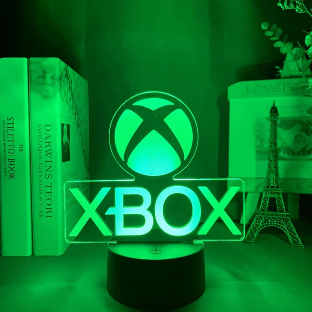 3D ночник лампа для игровой комнаты настольное украшение настольная игровая