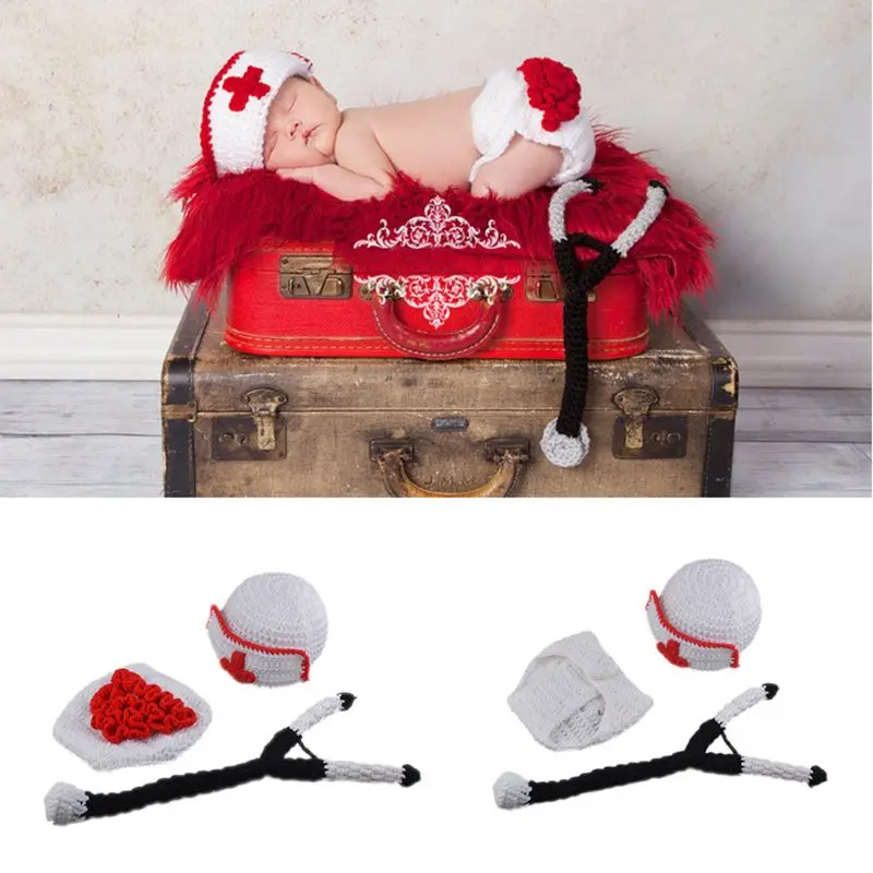 

Вязаная крючком шапка для новорожденных; наряд для фотосессии; костюм для маленьких мальчиков и девочек