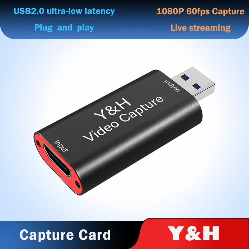 Карта видеозахвата Y & H USB 3 0 HDMI совместимый видеорегистратор записывающая