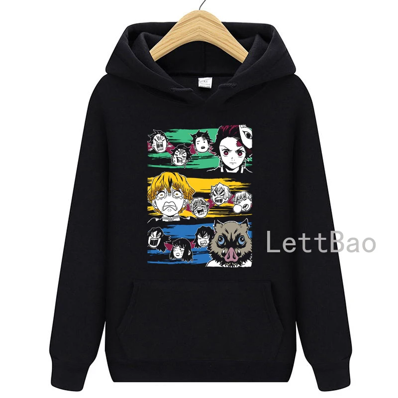 Пуловер с длинным рукавом для мужчин и женщин свитшот аниме героями манга