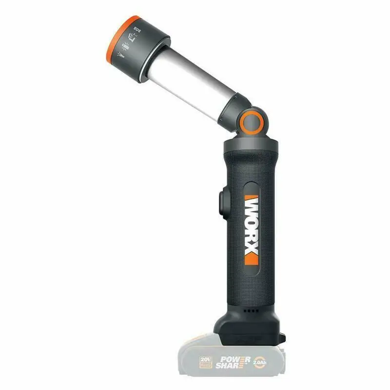 Worx wx027 наружное освещение, домашняя литиевая перезаряжаемая, многофункциональная телескопическая, настольная лампа, походная лампа в палатку