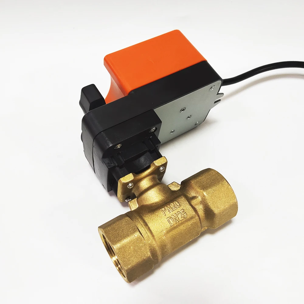 1 1/2 ''proprotion модулирующий клапан 4 20mA AC/DC24V 0 10V для регулирования потока или