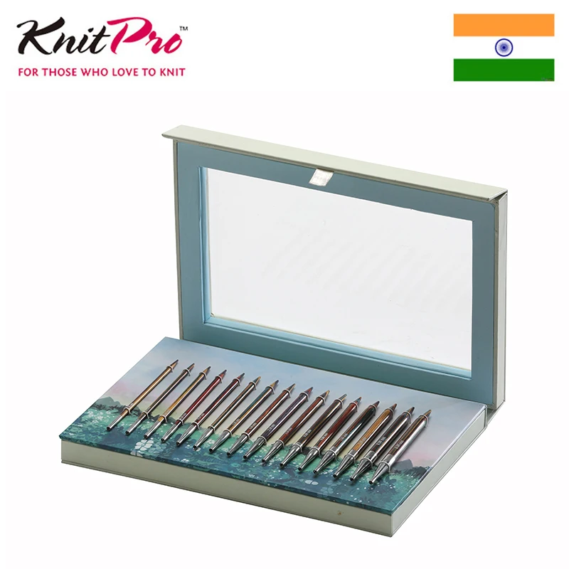 Набор сменных круговых спиц для вязания Knitpro Colorplay | Дом и сад