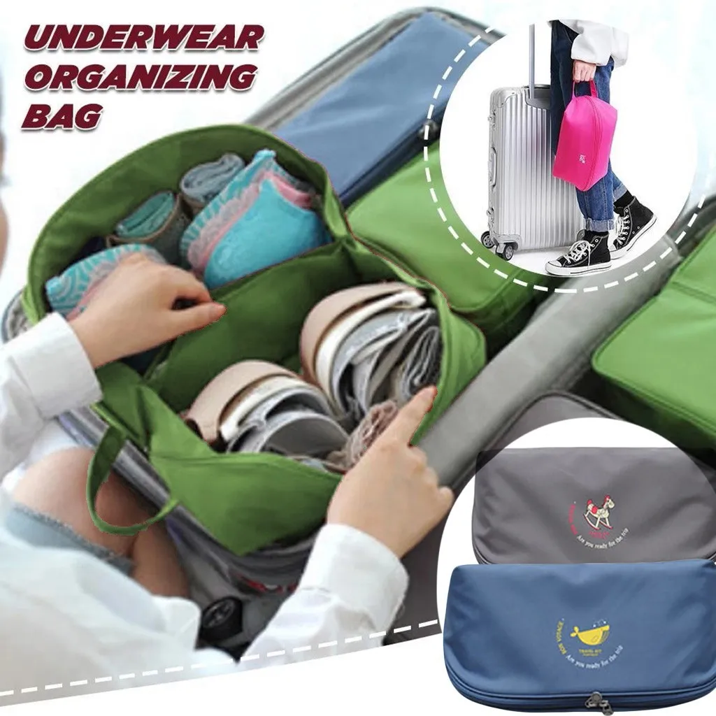 Женская водонепроницаемая дорожная сумка для хранения нижнего белья