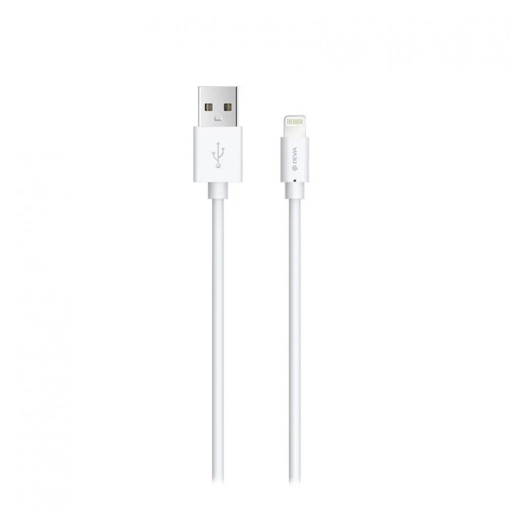 Кабель Devia Kintone Lightning Charge Only - White