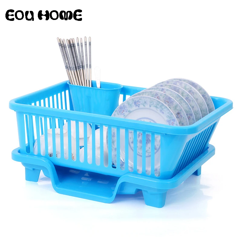 Многофункциональный двойной Кухня раковина Подставка сушилка для посуды