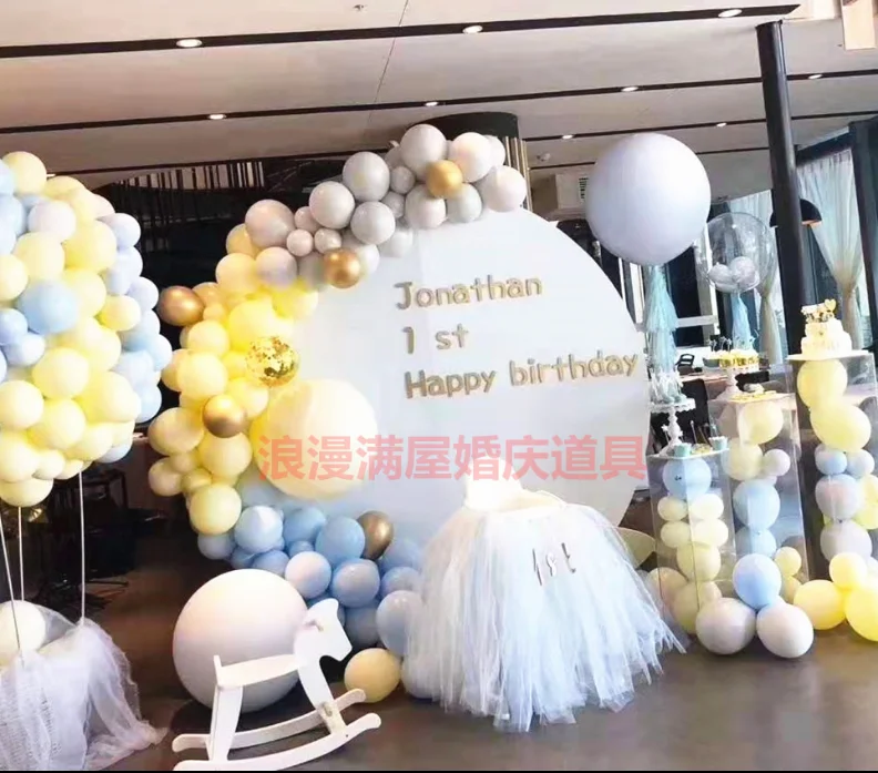 

New wedding stage background, iron screen decoration, outdoor lawn, forest wedding props