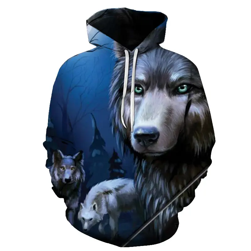 3D печать пространство галактика волк толстовки для мужчин/женщин 2019 новый лиса