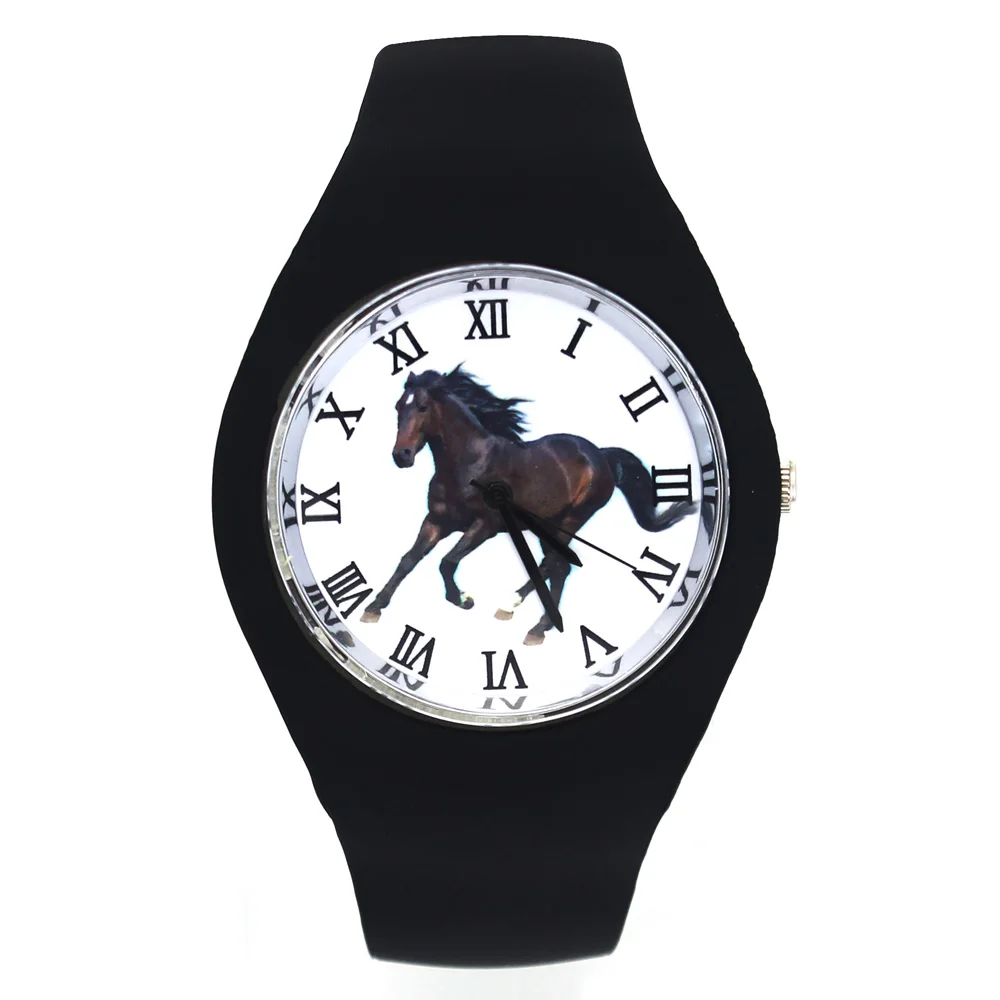 Модные мужские и женские спортивные мягкие кварцевые наручные часы с