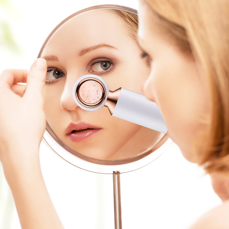 

CkeyiN Facial Blackhead Remover Vacuum Electric Acne Pimple Pore Deep Cleaner Skin Care Beauty Device Comedone Extractor Tool