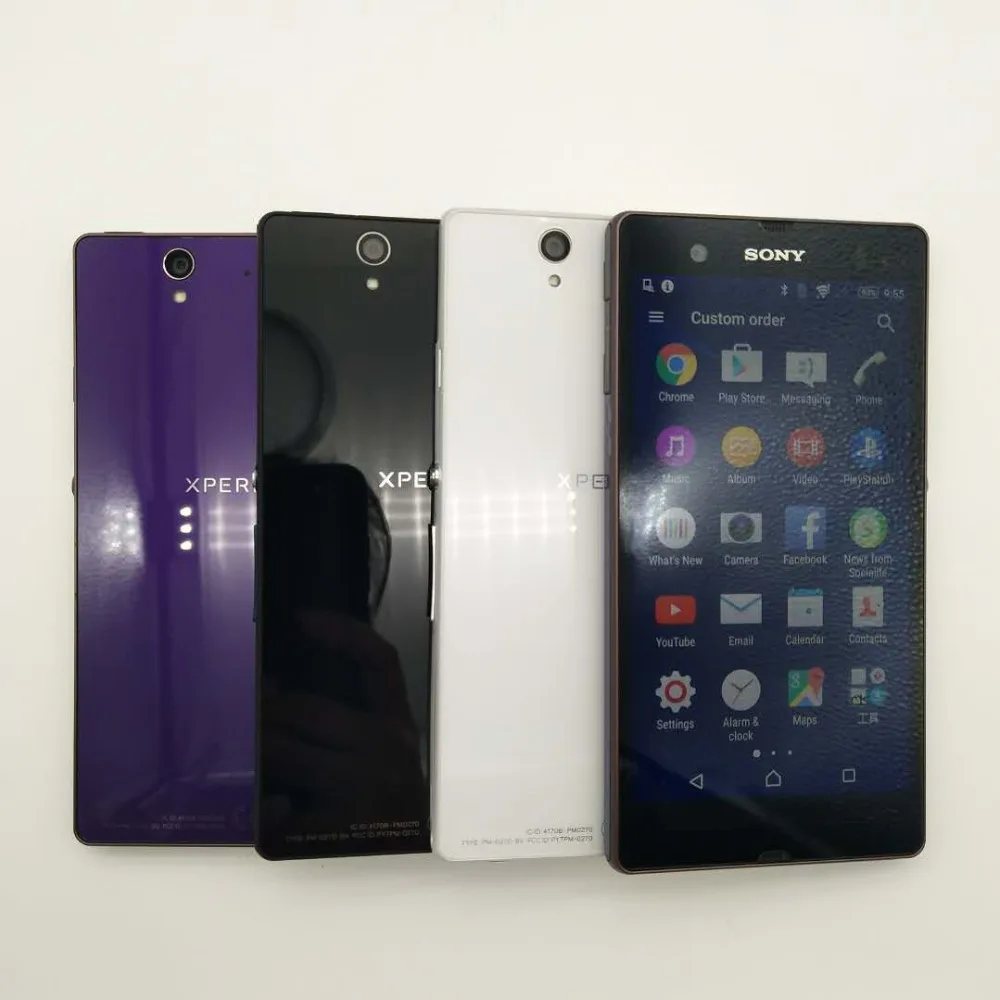 Мобильный телефон sony Xperia Z L36h C6603 3G и 4G 5," четырехъядерный процессор 2G ram 16GB rom 13.1MP камера разблокированный сотовый телефон