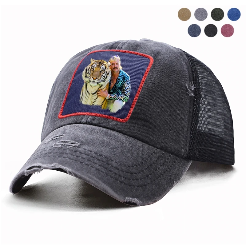 Модная Мужская бейсболка с тигром Кинг ТВ шоу Джо экзотические Тигры Женская