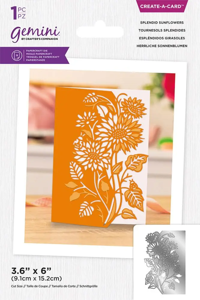 

LLove CCraft Metal Cutting Dies Sunflowers diy Scrapbooking Photo Album Decorative Embossing PaperCard Crafts Die