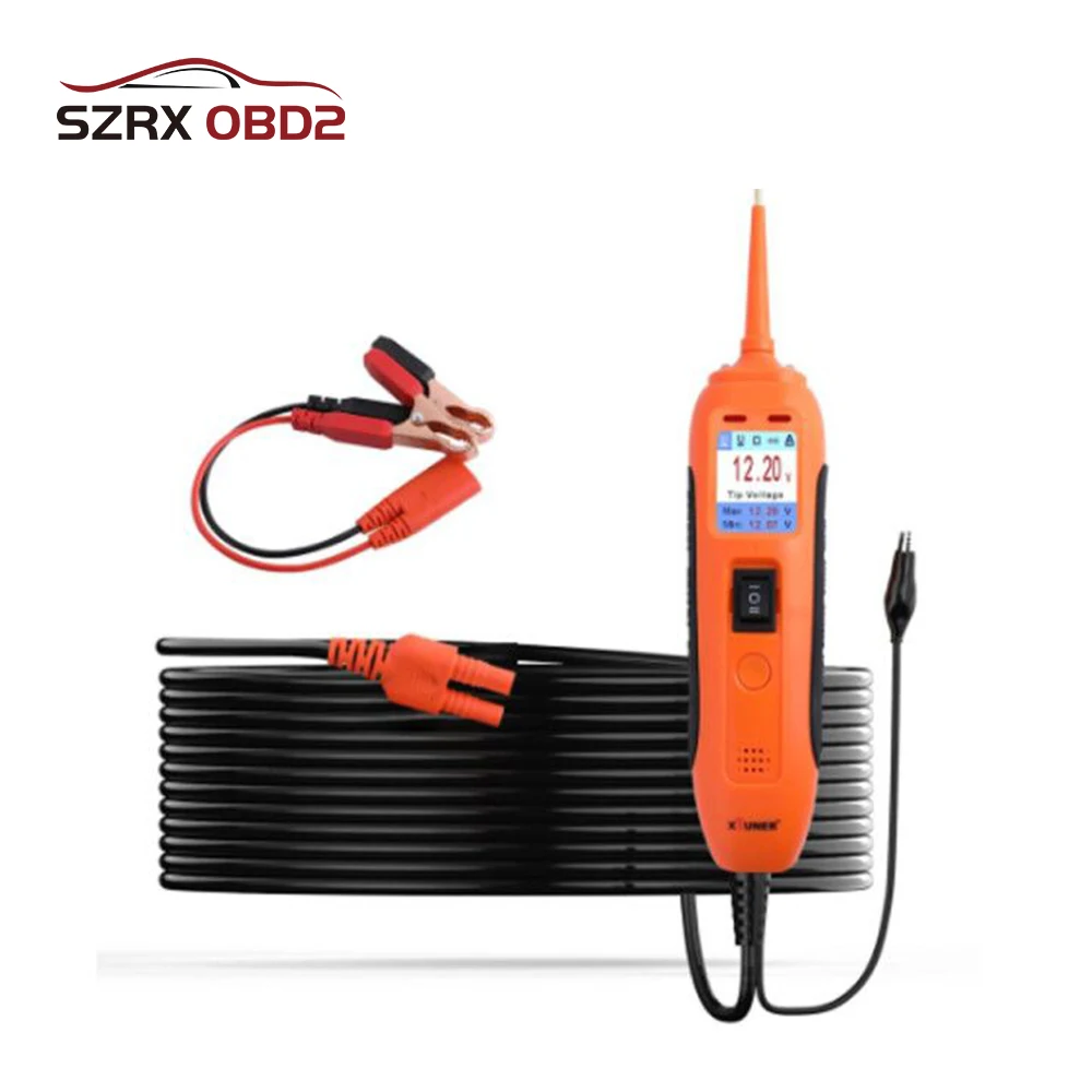 Vpecker xтюнер PT101 Obd2 тест на автомобильную батарею er цепь DC/AC 12V 24V напряжения цепи OBD2