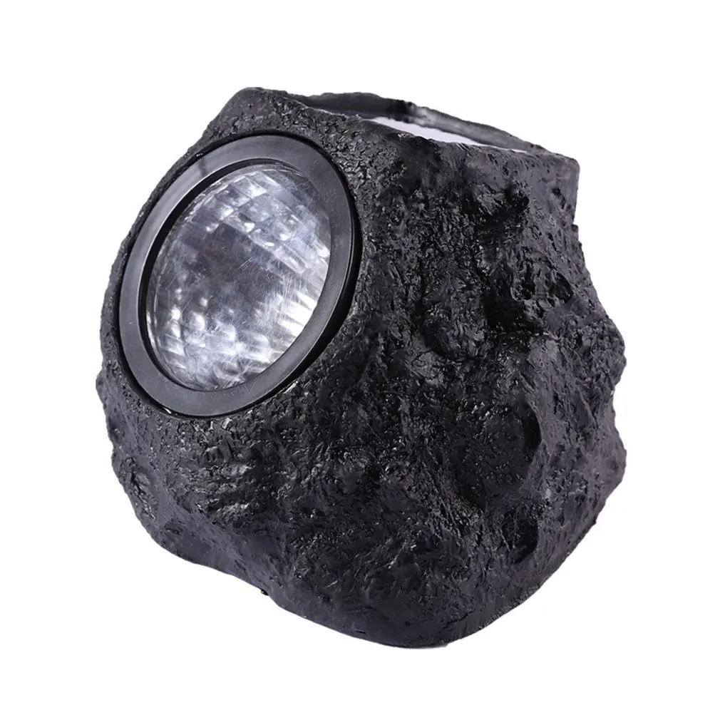 

1PCS Solar Light Pathway Lawn Lamp For Garden Decoration Outdoor Stone LED Rock Light Waterproof Walkway Solar Lamp