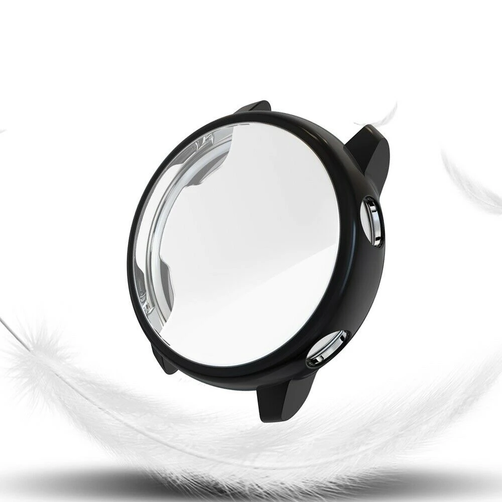 Защитный чехол для экрана Samsung Galaxy Watch Active ультратонкий мягкий силиконовый с