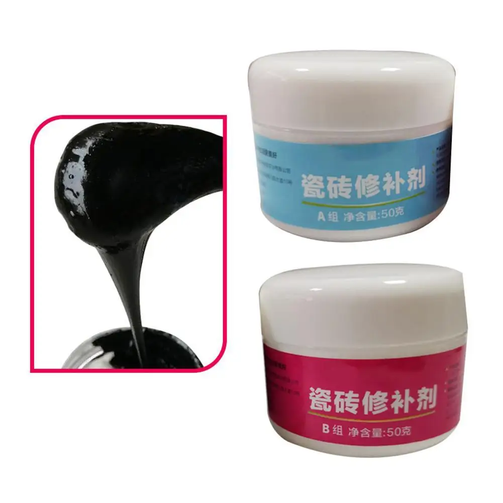

1pc Magic Repair Glue Agent Ceramic Repair Paste Floor Toilet Bathroom Sink Tile Household Magic Ceramic Tile Repair Agent