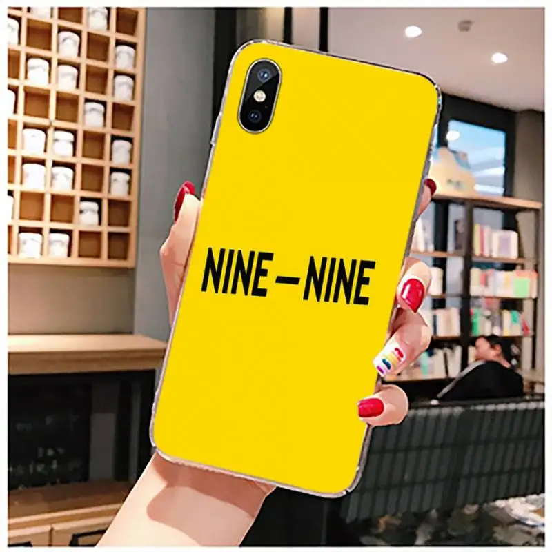 

Brooklyn 99 Nine-Nine cool Luxury Phone Case coque Transparent for iPhone 11 12 mini pro XS MAX 8 7 6 6S Plus X 5S SE 2020 XR