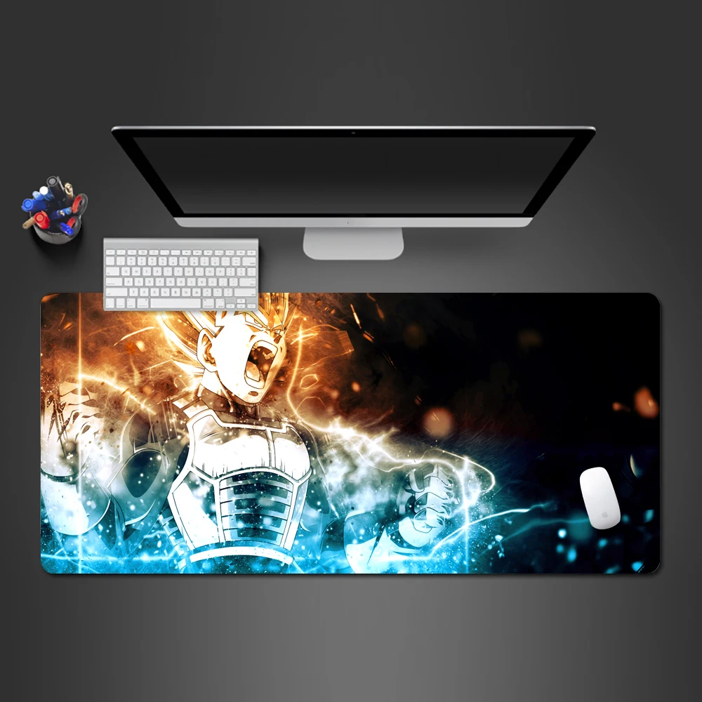 Коврик для мыши Dragon Ball Супер крутая подставка под руку вспышки Wukong компьютерная